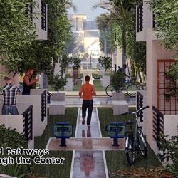 Paved Pathways Through The Center