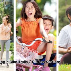 Jogging/Bike Trails/Fitness Stations