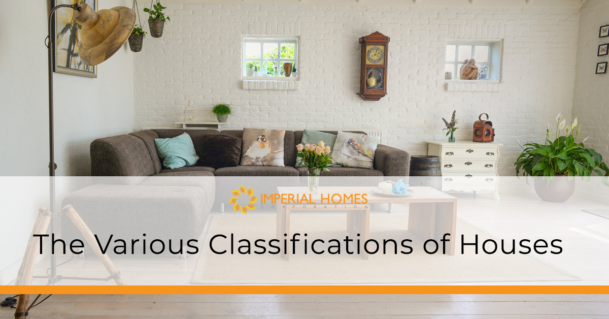 Classifications of Houses