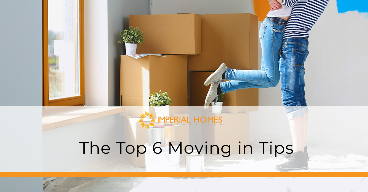 Moving in another house